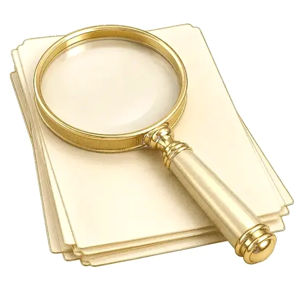 Magnifying glass — Vox