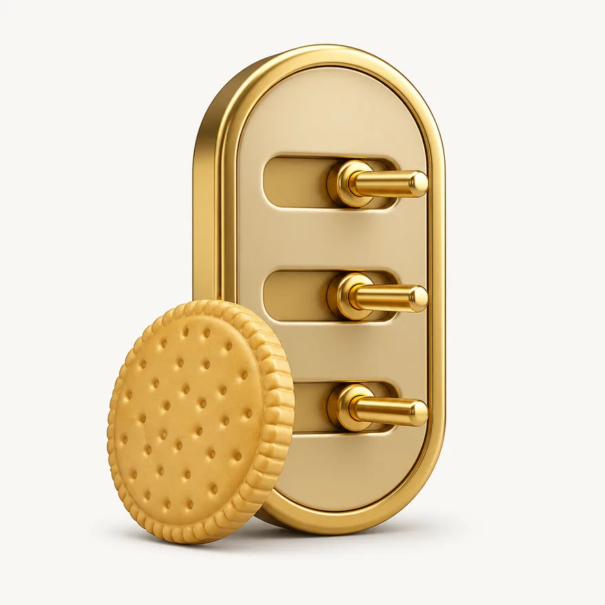 Biscuit with toggle panel — Vox