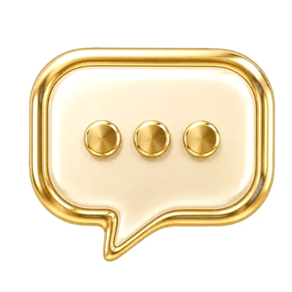 Three-dot speech bubble — Vox