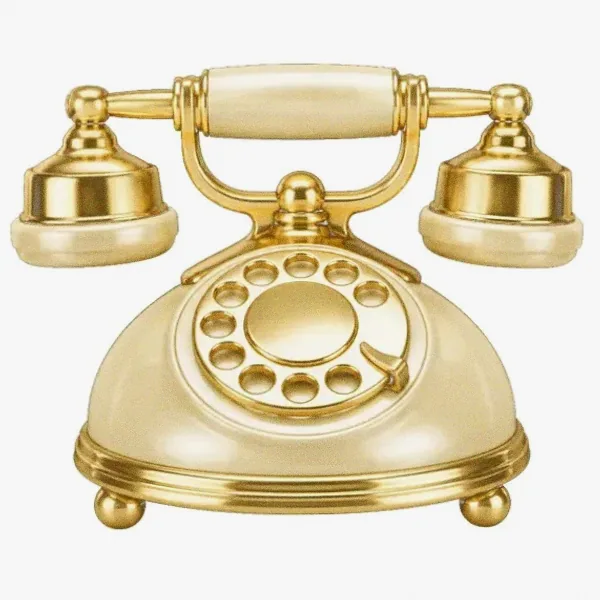 Vintage rotary telephone — Vox