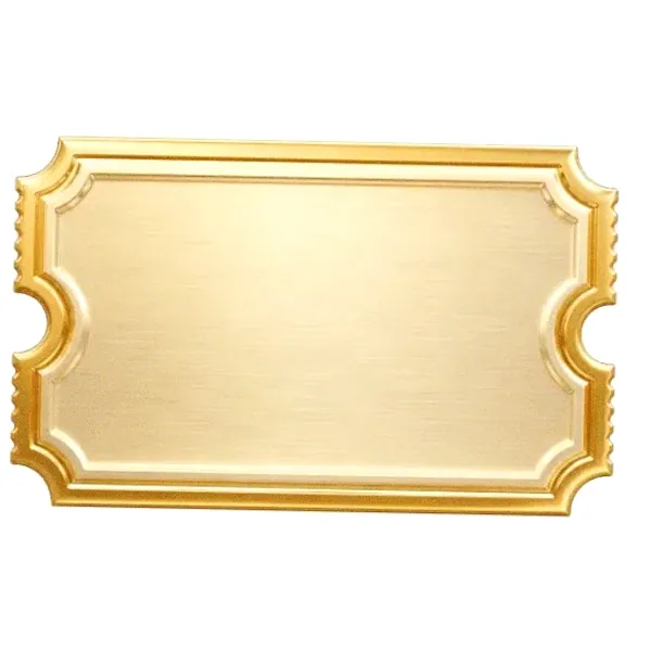 Blank ticket plaque — Vox