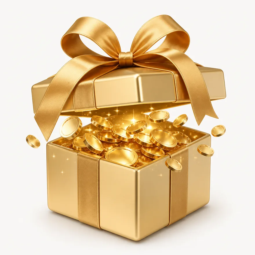 Ribbon-tied gift box — Vox