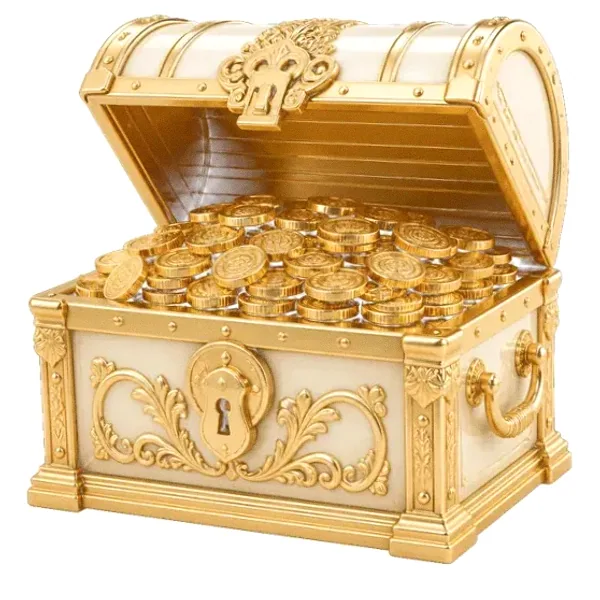 Open treasure chest — Vox