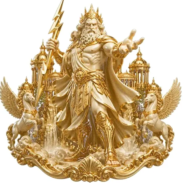 Zeus with lightning — Vox