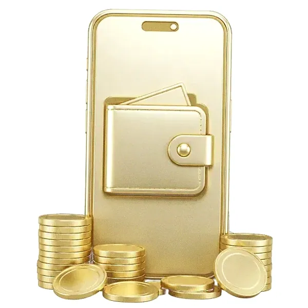 Smartphone with wallet — Vox